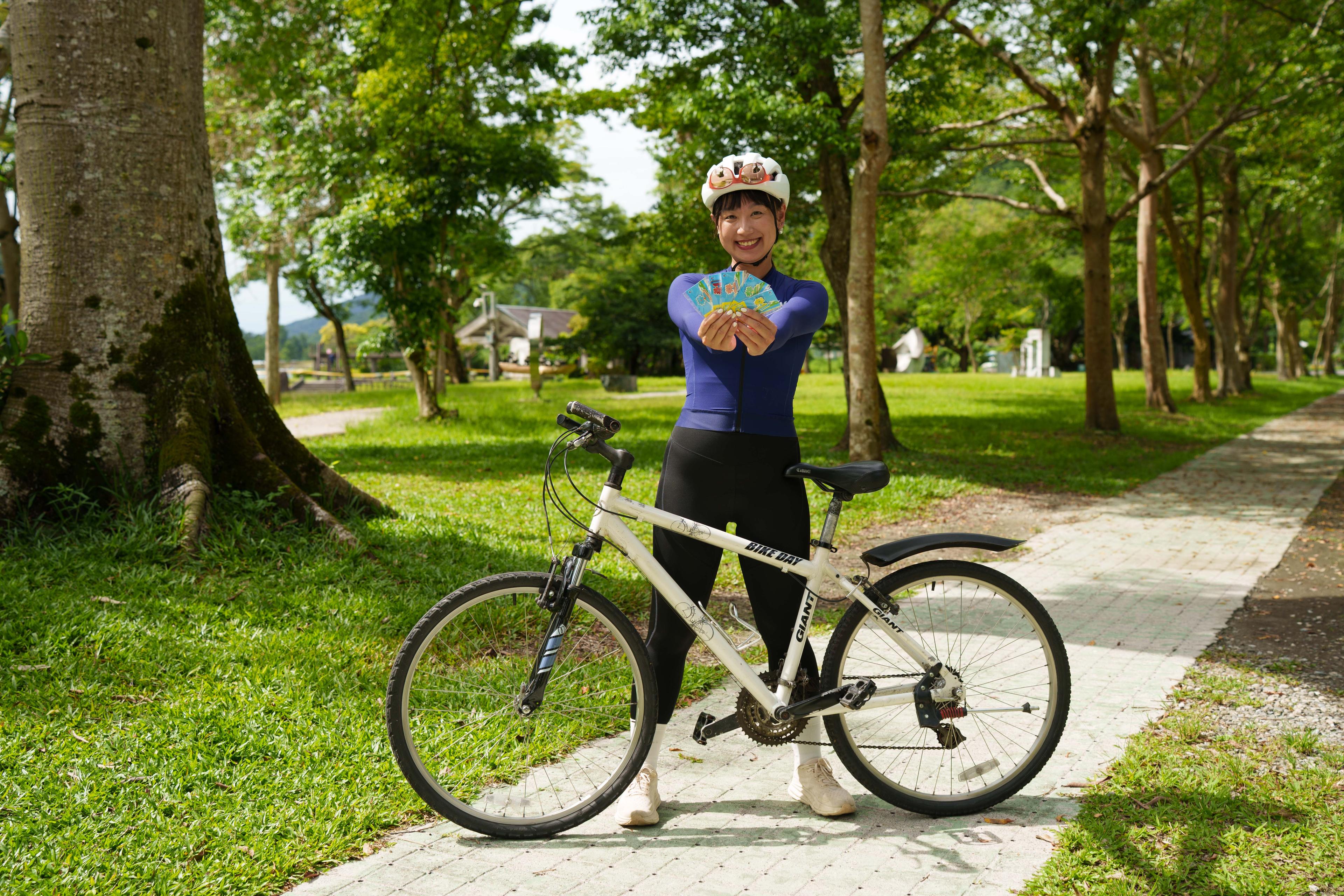 活動代言人-Linda愛打卡打掐。(圖/H2U永悅健康提供)